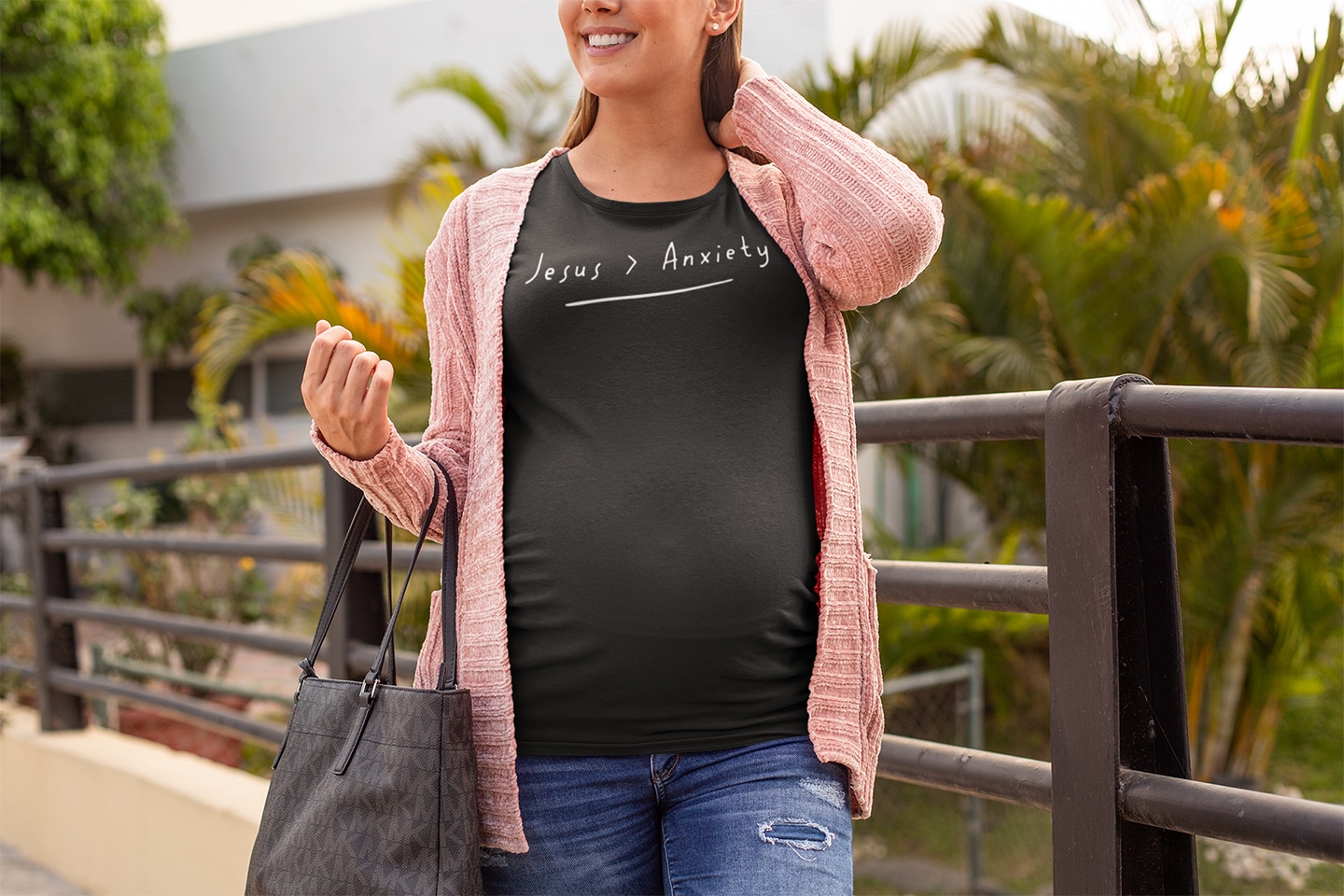 tee-mockup-of-a-fashionable-pregnant-woman-over-a-small-bridge-26660 copy